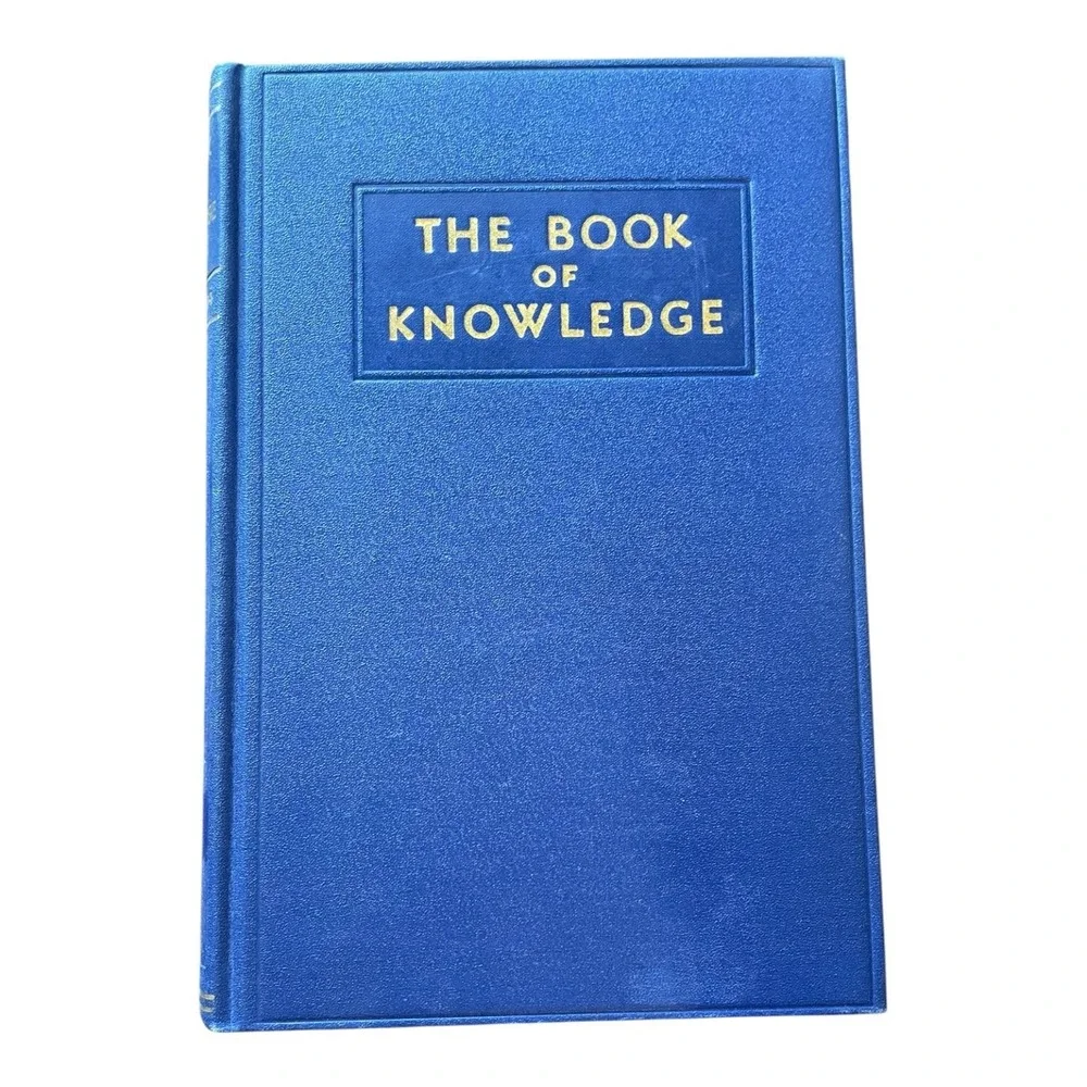The Book of Knowledge Volume 5 Grolier Society Amalgamated Press 1934 Hardcover